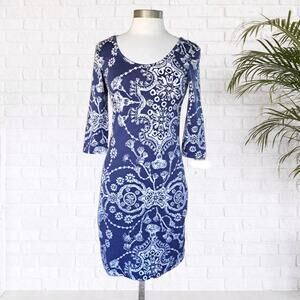 PERSIFOR Kilpatrick Dress Size Positano Blue Size Small